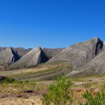 Little mountains on the way to the Ciudad de Itas in the Torotoro National Park